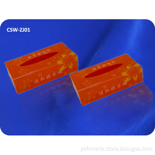 Acrylic Napkin Holder/Tissue Box (CSW-ZJ01)